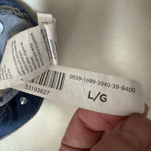 Women's blue denim jacke(M/S) - Picture 7 of 11